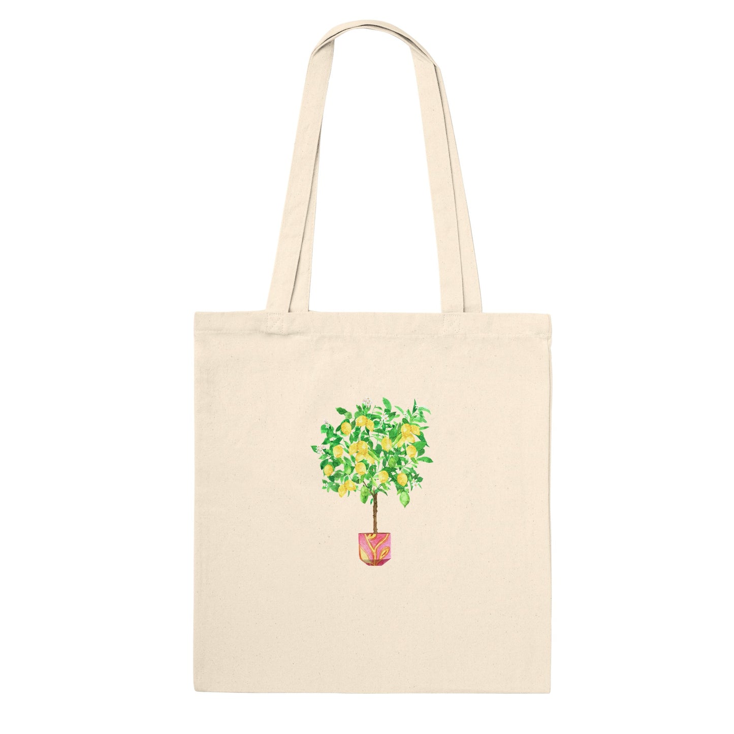 Premium Tote Bag Lemontree